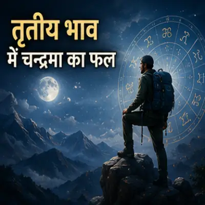 तृतीय भाव में चंद्रमा का फल