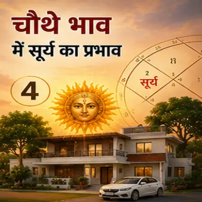 चौथे भाव में सूर्य का प्रभाव