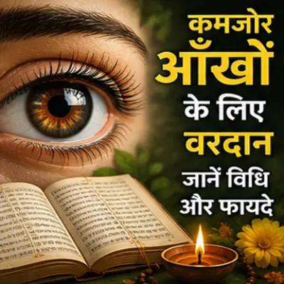 चाक्षुषोपनिषद मंत्र: कमजोर आँखों के लिए वरदान