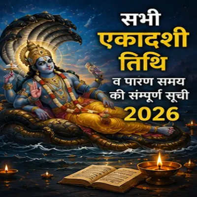 एकादशी व्रत 2026: तिथि व पारण समय