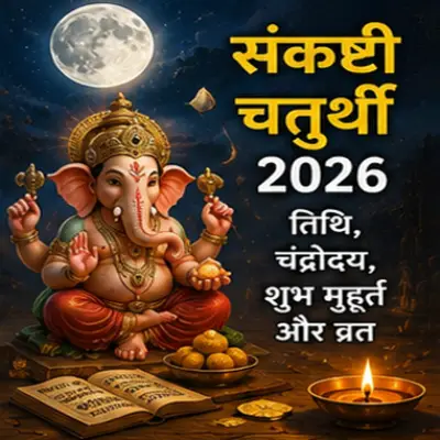 संकष्टी चतुर्थी 2026: तिथि, चंद्रोदय, शुभ मुहूर्त