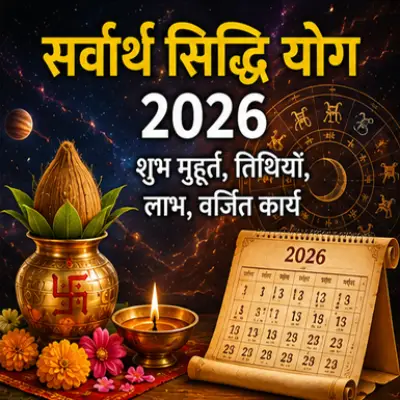 सर्वार्थ सिद्धि योग 2026: शुभ मुहूर्त, तिथियाँ