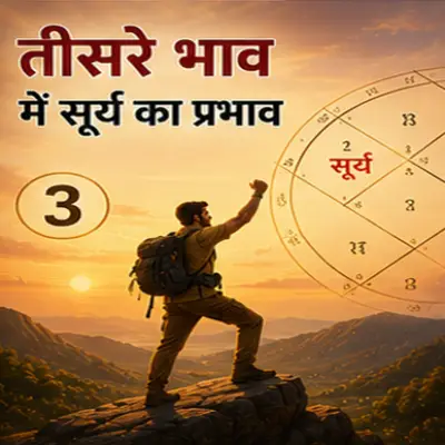 तीसरे भाव में सूर्य का प्रभाव